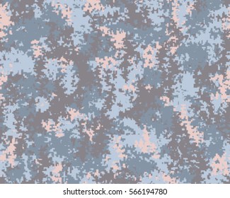 Fashionable camouflage pattern, vector illustration.Millatry print .Seamless vector wallpaper