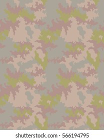 Fashionable camouflage pattern, vector illustration.Millatry print .Seamless vector wallpaper