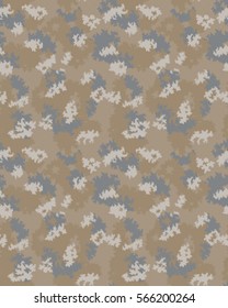 Fashionable camouflage pattern, vector illustration.Millatry print .Seamless vector wallpaper