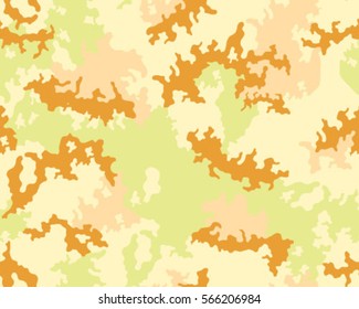 Fashionable camouflage pattern, vector illustration.Millatry print .Seamless vector wallpaper