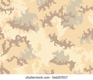 Fashionable camouflage pattern, vector illustration.Millatry print .Seamless vector wallpaper