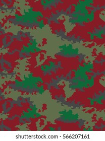 Fashionable camouflage pattern, vector illustration.Millatry print .Seamless vector wallpaper