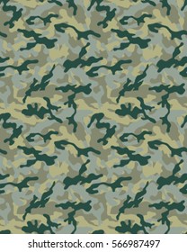 Fashionable camouflage pattern, vector illustration.Millatry print .Seamless vector wallpaper