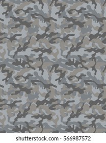 Fashionable camouflage pattern, vector illustration.Millatry print .Seamless vector wallpaper
