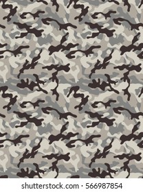 Fashionable camouflage pattern, vector illustration.Millatry print .Seamless vector wallpaper