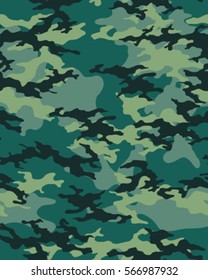 Fashionable camouflage pattern, vector illustration.Millatry print .Seamless vector wallpaper