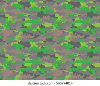 Fashionable camouflage pattern, vector illustration.Millatry print .Seamless vector wallpaper