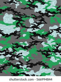 Fashionable camouflage pattern, vector illustration.Millatry print .Seamless vector wallpaper