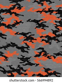 Fashionable camouflage pattern, vector illustration.Millatry print .Seamless vector wallpaper