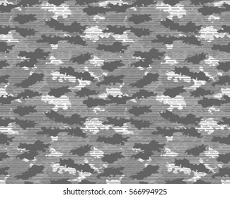 Fashionable camouflage pattern, vector illustration.Millatry print .Seamless vector wallpaper