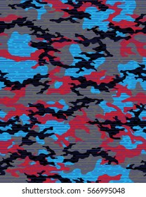 Fashionable camouflage pattern, vector illustration.Millatry print .Seamless vector wallpaper