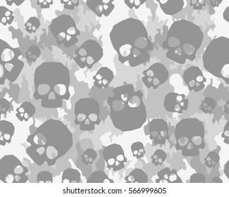 Fashionable camouflage pattern, vector illustration.Millatry print .Seamless vector wallpaper