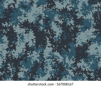 Fashionable camouflage pattern, vector illustration.Millatry print .Seamless vector wallpaper
