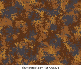 Fashionable camouflage pattern, vector illustration.Millatry print .Seamless vector wallpaper