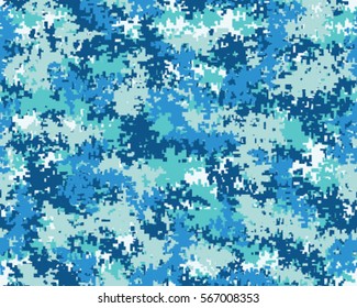 Fashionable camouflage pattern, vector illustration.Millatry print .Seamless vector wallpaper