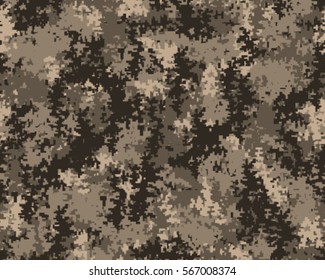 Fashionable camouflage pattern, vector illustration.Millatry print .Seamless vector wallpaper