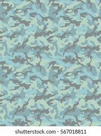 Fashionable camouflage pattern, vector illustration.Millatry print .Seamless vector wallpaper