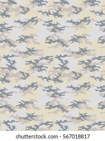 Fashionable camouflage pattern, vector illustration.Millatry print .Seamless vector wallpaper