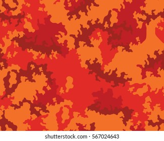 Fashionable camouflage pattern, vector illustration.Millatry print .Seamless vector wallpaper