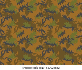 Fashionable camouflage pattern, vector illustration.Millatry print .Seamless vector wallpaper
