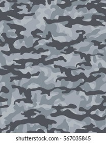 Fashionable camouflage pattern, vector illustration.Millatry print .Seamless vector wallpaper