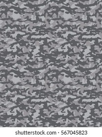 Fashionable camouflage pattern, vector illustration.Millatry print .Seamless vector wallpaper