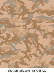 Fashionable camouflage pattern, vector illustration.Millatry print .Seamless vector wallpaper