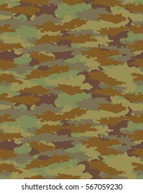 Fashionable camouflage pattern, vector illustration.Millatry print .Seamless vector wallpaper