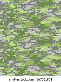Fashionable camouflage pattern, vector illustration.Millatry print .Seamless vector wallpaper