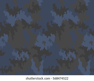 Fashionable camouflage pattern, vector illustration.Millatry print .Seamless vector wallpaper