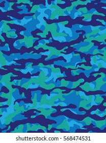 Fashionable camouflage pattern, vector illustration.Millatry print .Seamless vector wallpaper