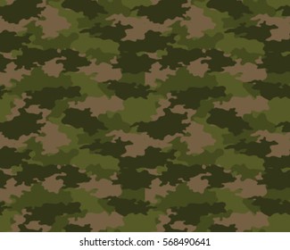 Fashionable camouflage pattern, vector illustration.Millatry print .Seamless vector wallpaper