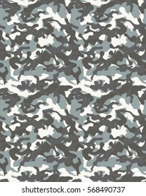 Fashionable camouflage pattern, vector illustration.Millatry print .Seamless vector wallpaper