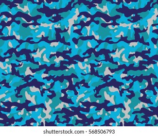 Fashionable camouflage pattern, vector illustration.Millatry print .Seamless vector wallpaper