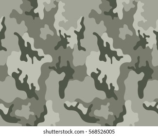 Fashionable camouflage pattern, vector illustration.Millatry print .Seamless vector wallpaper
