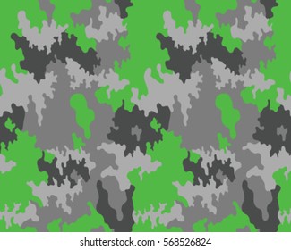 Fashionable camouflage pattern, vector illustration.Millatry print .Seamless vector wallpaper