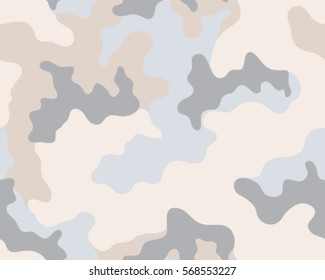 Fashionable camouflage pattern, vector illustration.Millatry print .Seamless vector wallpaper