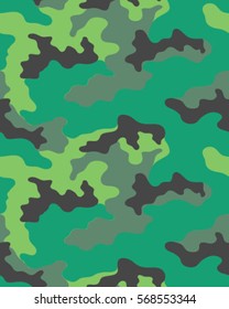 Fashionable camouflage pattern, vector illustration.Millatry print .Seamless vector wallpaper