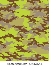 Fashionable camouflage pattern, vector illustration.Millatry print .Seamless vector wallpaper