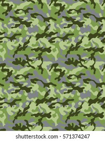 Fashionable camouflage pattern, vector illustration.Millatry print .Seamless vector wallpaper