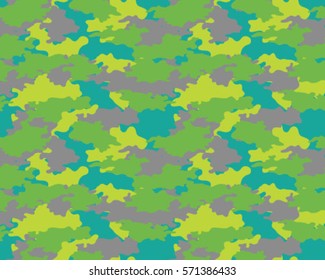 Fashionable camouflage pattern, vector illustration.Millatry print .Seamless vector wallpaper