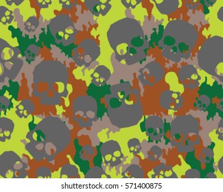 Fashionable camouflage pattern, vector illustration.Millatry print .Seamless vector wallpaper
