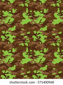 Fashionable camouflage pattern, vector illustration.Millatry print .Seamless vector wallpaper