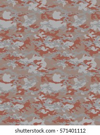 Fashionable camouflage pattern, vector illustration.Millatry print .Seamless vector wallpaper