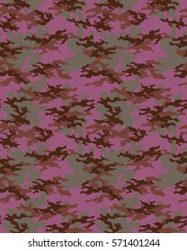 Fashionable camouflage pattern, vector illustration.Millatry print .Seamless vector wallpaper