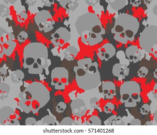 Fashionable camouflage pattern, vector illustration.Millatry print .Seamless vector wallpaper