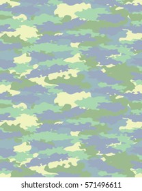 Fashionable camouflage pattern, vector illustration.Millatry print .Seamless vector wallpaper