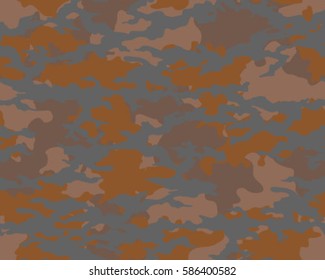 Fashionable camouflage pattern, vector illustration.Millatry print .Seamless vector wallpaper