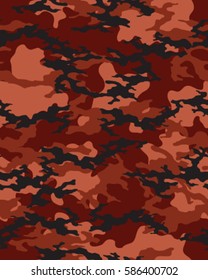 Fashionable camouflage pattern, vector illustration.Millatry print .Seamless vector wallpaper