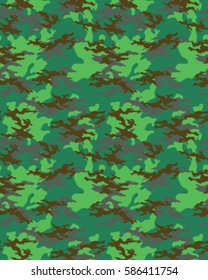 Fashionable camouflage pattern, vector illustration.Millatry print .Seamless vector wallpaper